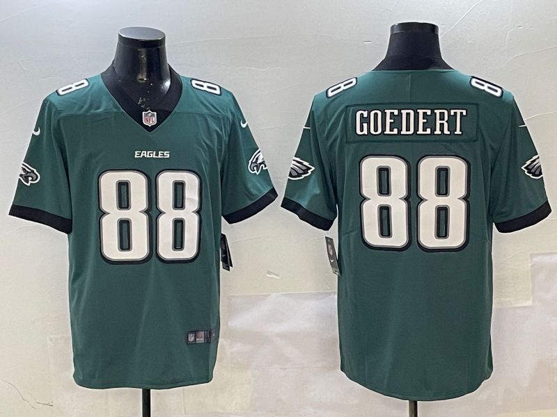 Men Philadelphia Eagles #88 Goedert Green Second generation Nike 2025 Limited NFL Jersey style 1->philadelphia eagles->NFL Jersey